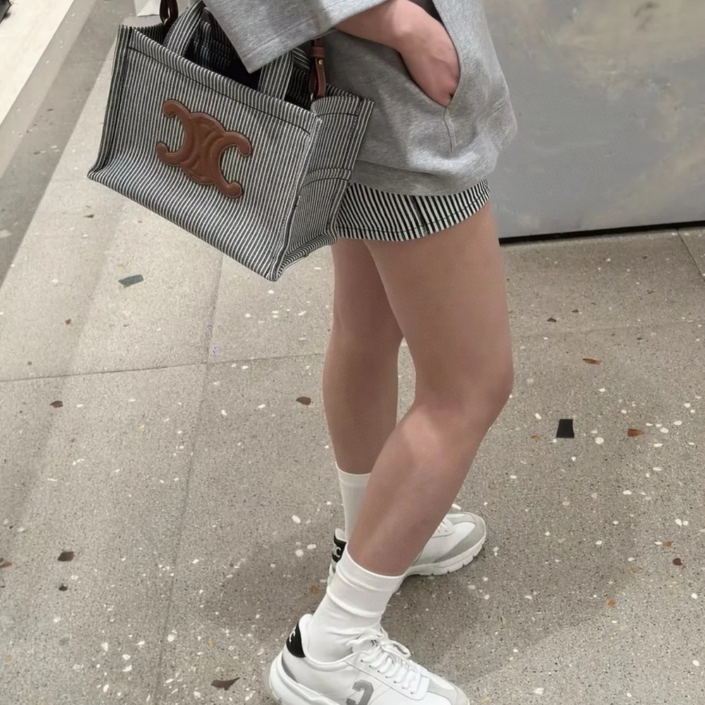 Celine White and Gray Sneakers - Picture 5 of 5